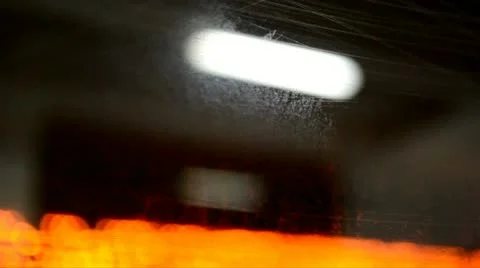 Visuals for vjs, public lighting on public transportation in barcelona catalu Video stock 12419936