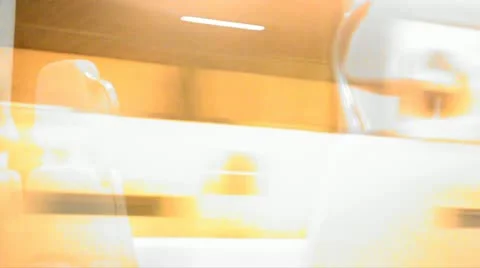 Visuals for vjs, public lighting on public transportation in barcelona catalu Video stock 12422039