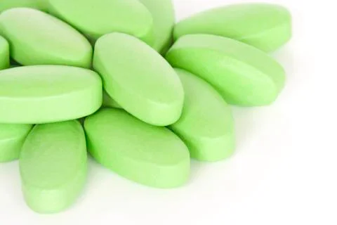 Vitamin B Tablet Supplements Stock Photos