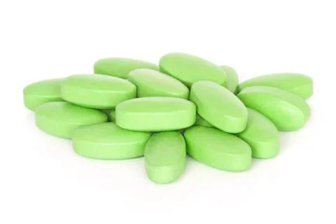 Vitamin B Tablet Supplements Stock Photos