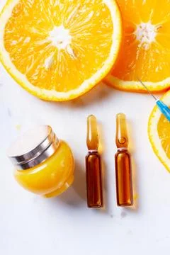 Vitamin C concept Foto stock