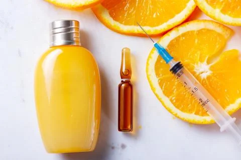 Vitamin C concept Foto stock