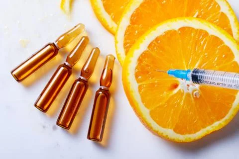 Vitamin C concept 写真素材