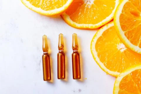 Vitamin C concept Foto stock