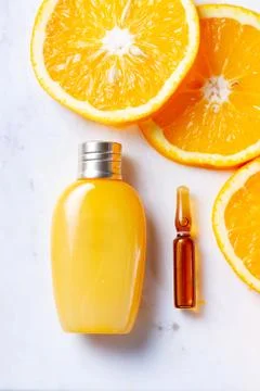 Vitamin C concept Stock Photos