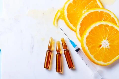 Vitamin C concept Foto stock