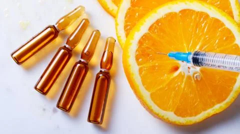 Vitamin C concept 写真素材