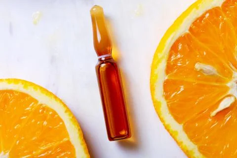 Vitamin C concept 스톡 사진