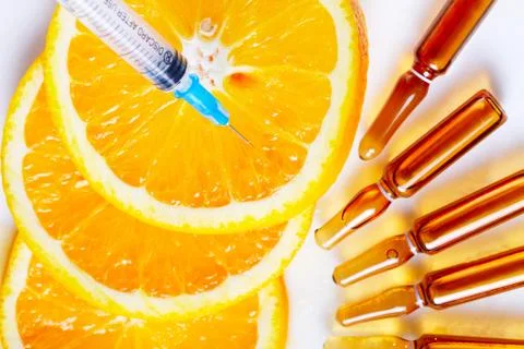 Vitamin C concept 写真素材