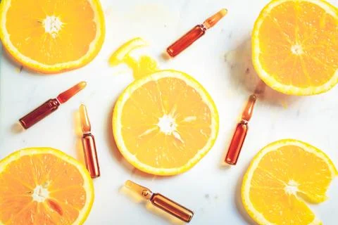 Vitamin C concept Foto stock