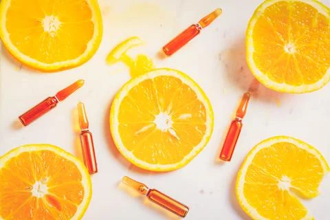Vitamin C concept 写真素材