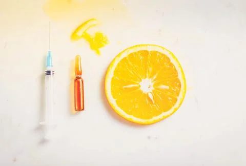 Vitamin C concept 写真素材