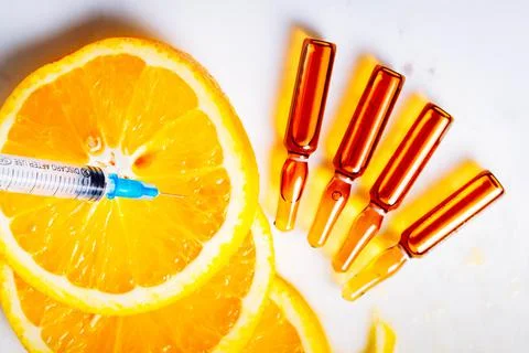 Vitamin C concept Foto stock