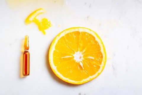 Vitamin C concept 스톡 사진