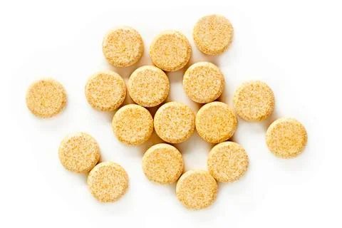 Vitamin C Tablet Supplements Stock-Fotos