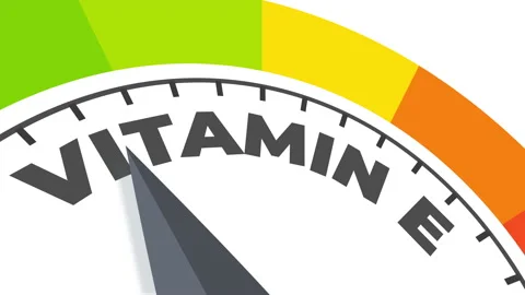 Vitamin e level measuring device animation. Video stock 229576641