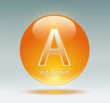 Vitamin A Stock Illustration