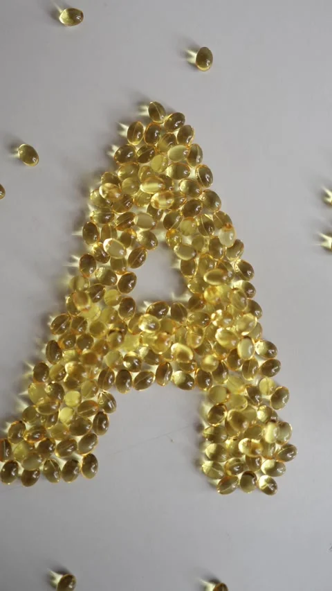 Vitamin A intake becomes part of mindful nutrition and everyday health care Видео 342610314