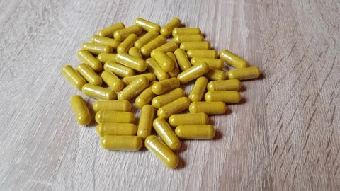 Vitamin pills Stock Footage 130511101