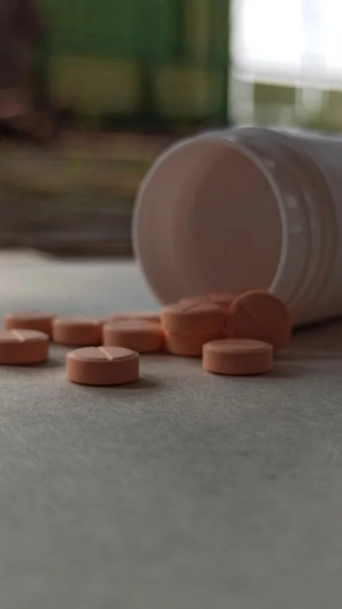 Vitamin Pills Ready for Consumption Stock-Footage 285915488