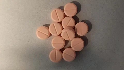 Vitamin Pills Ready for Consumption Video stock 285915629