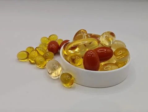 Vitamin Scattering Stock Photos