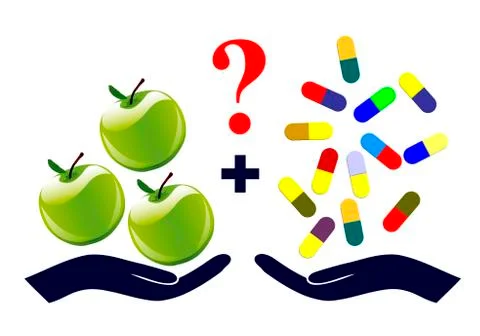 Vitamin Supplements Stock-Illustration