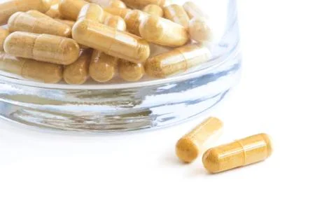 Vitamin supplements Stock-Fotos