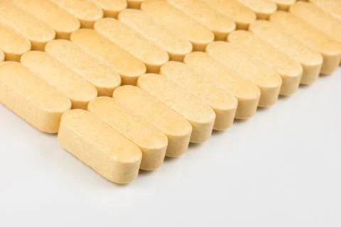 Vitamin tablets. Stock Photos