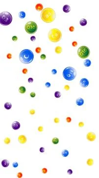 Vitamins and minerals complex. Multivitamins Stock Illustration