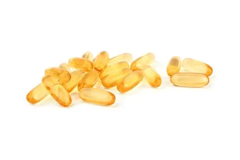 Vitamins d 3 isolated Stock Photos