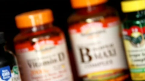 Vitamins Myths Stock Footage 730745