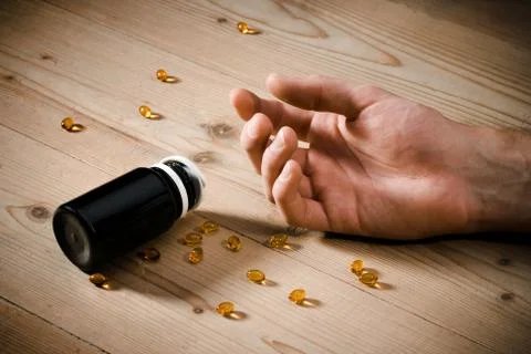 Vitamins overdose Stock Photos