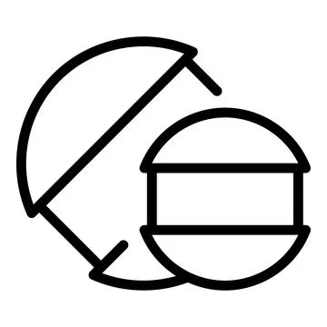 Vitamins tablet icon outline vector. Medical pill Stock Illustration