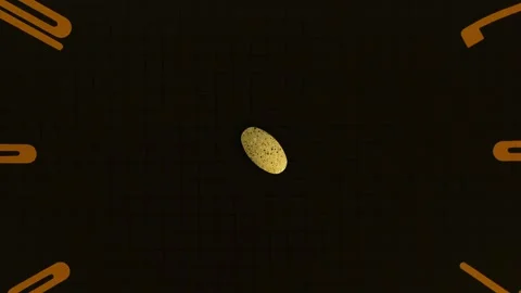 Vitamins in tablets move like the hands of a clock on a black background Stock Footage 153669567