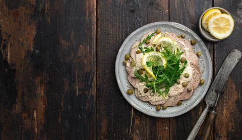 Vitello Tonnato Stock Photos