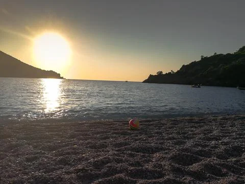 Vithouri Beach in Greece Stock Photos