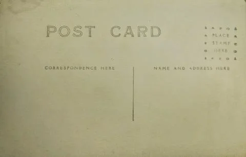 Vitnage postcard Stock Photos