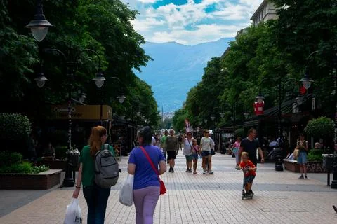 Vitosha Boulevard Stock Photos