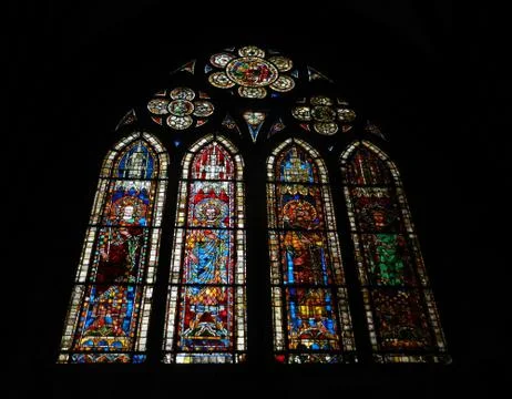 Vitreaux window Stock Photos