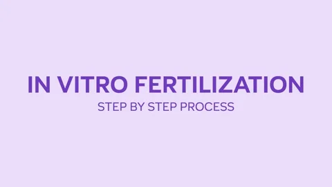 In Vitro Fertilization Step by Step Process. Stock Footage 302845343