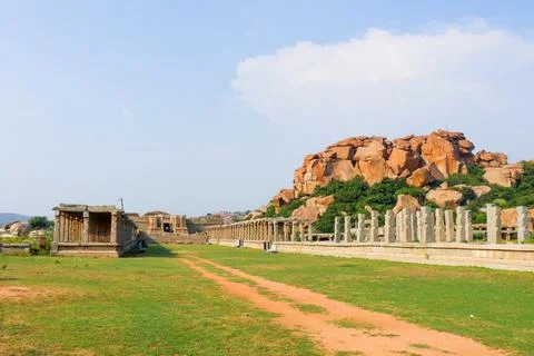 Vitthal temple 库存照片