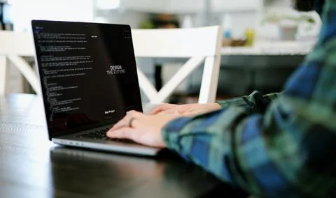 Vive Coding with AI Based IDE Software Concept Stock Photos