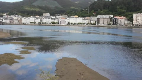 Viveiro is in the Cantabrian coast of Spain Stock Footage 249361124