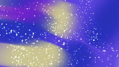 Vivid abstract background with glowing sparkles and flowing streaks Video stock 331732842