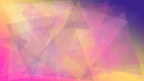 Vivid abstract background of overlapping geometric triangles in warm pink, .. 스톡 일러스트