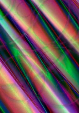 Vivid abstract background with vibrating variegated waves Stock Illustration