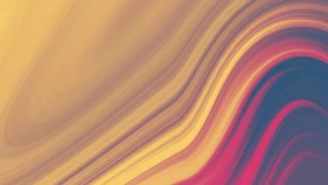 Vivid abstract fluid swirl pattern with warm color palette and dynamic motion Stock Footage 312993708