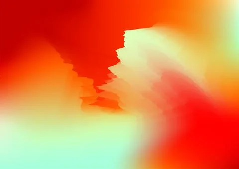 Vivid Abstract Gradient Background, Vector Stock Illustration