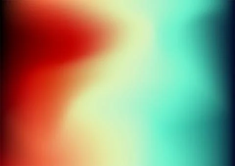 Vivid Abstract Gradient Background, Vector Stock Illustration